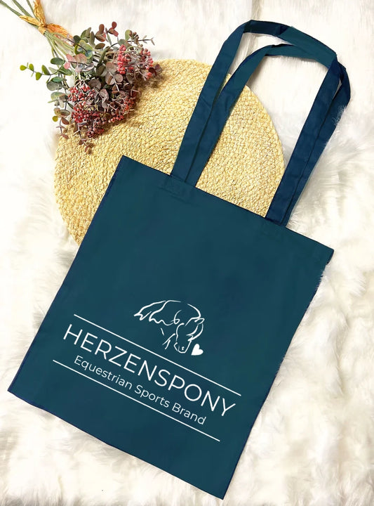 Baumwolltasche "Herzenspony Logo"