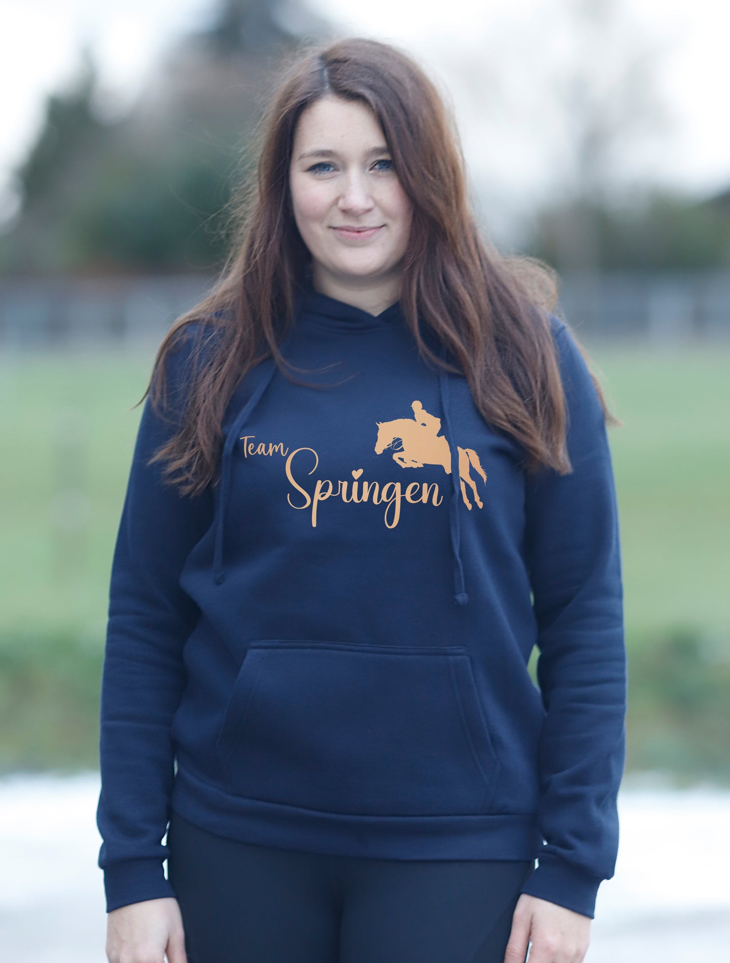 Damen-Hoodie "Team Springen"