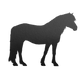 Aufkleber "Haflinger 2"