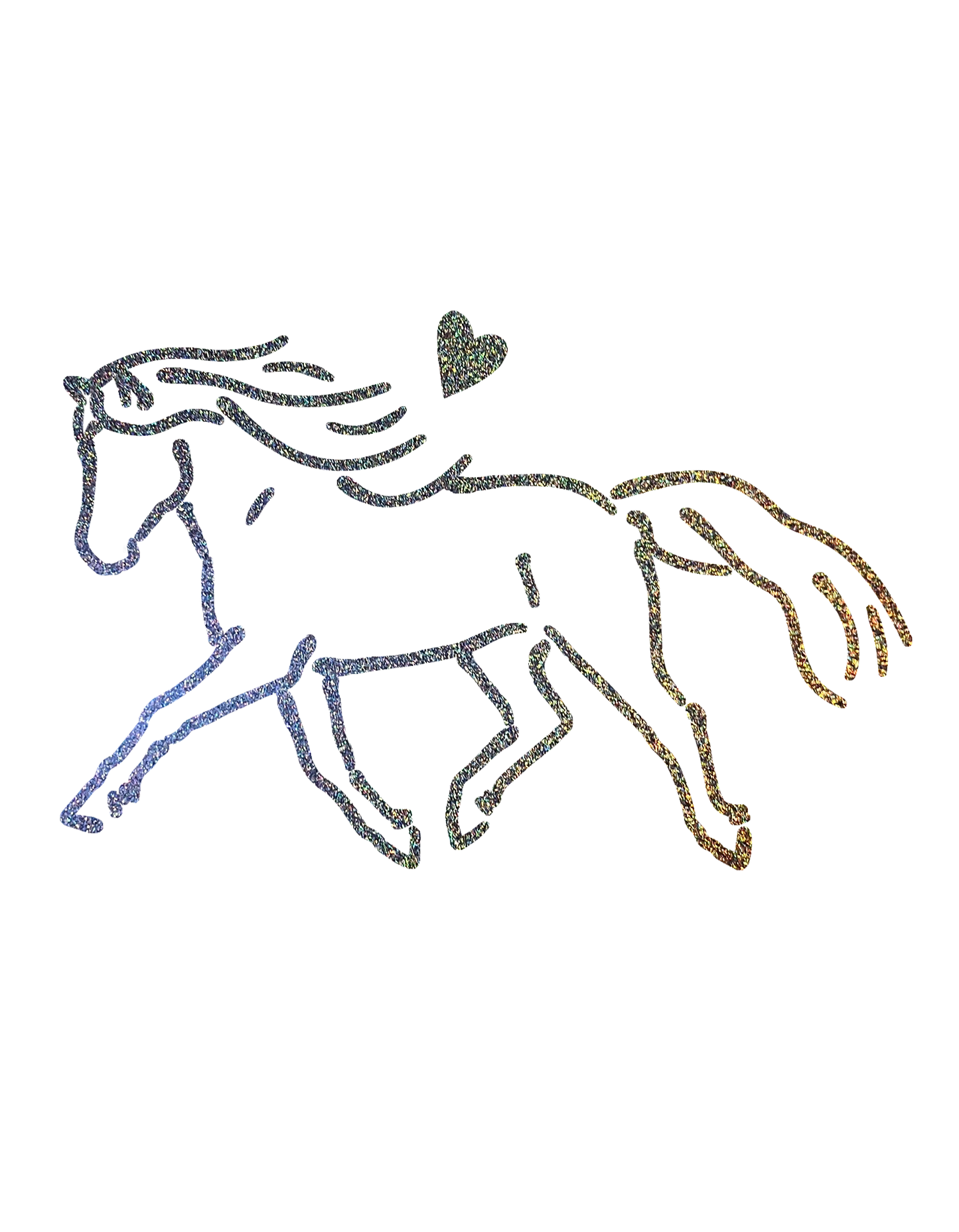 Aufkleber "Haflinger 1"
