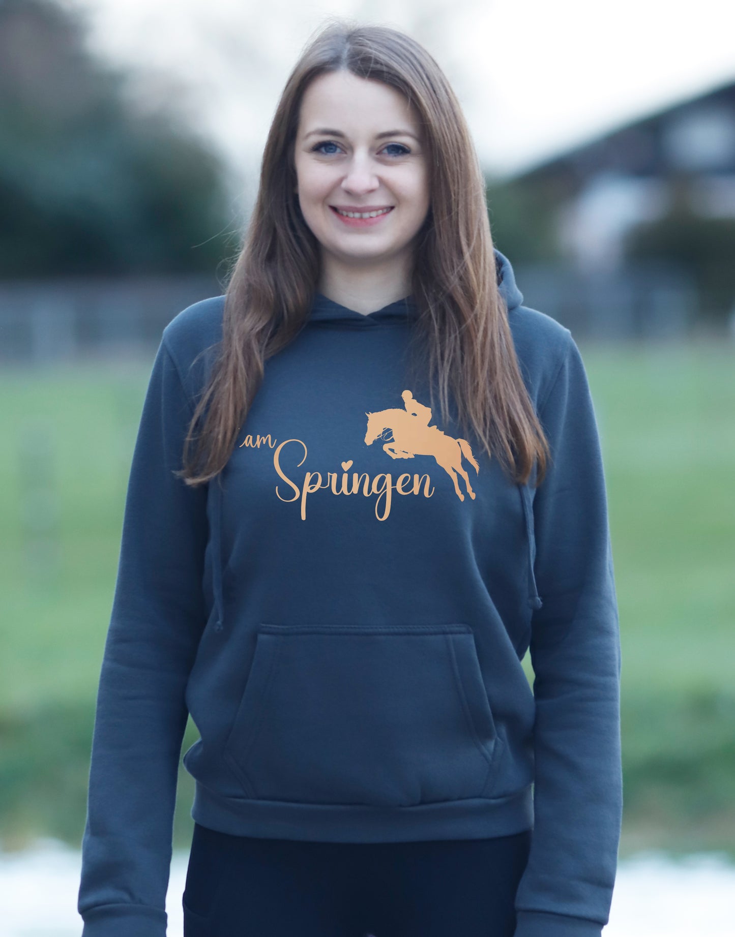 Damen-Hoodie "Team Springen"