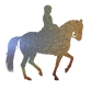 Aufkleber "Dressage Dancer"