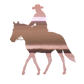Aufkleber "Western"