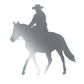 Aufkleber "Western"