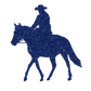 Aufkleber "Western"