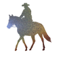 Aufkleber "Western"