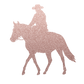 Aufkleber "Western"