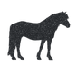 Aufkleber "Haflinger 2"